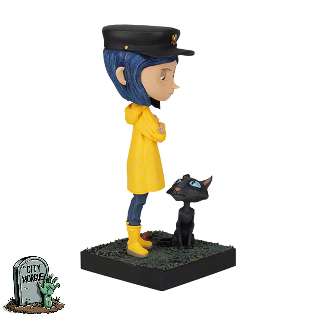 Royal Bobbles Coraline and the Cat Bobblehead