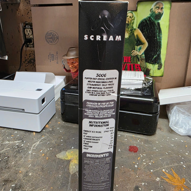 Strawberries & Scream Limited Edition Cereal by "Cereal Killer" (UNOPENED) #2 - City Morgue Toys & Collectibles