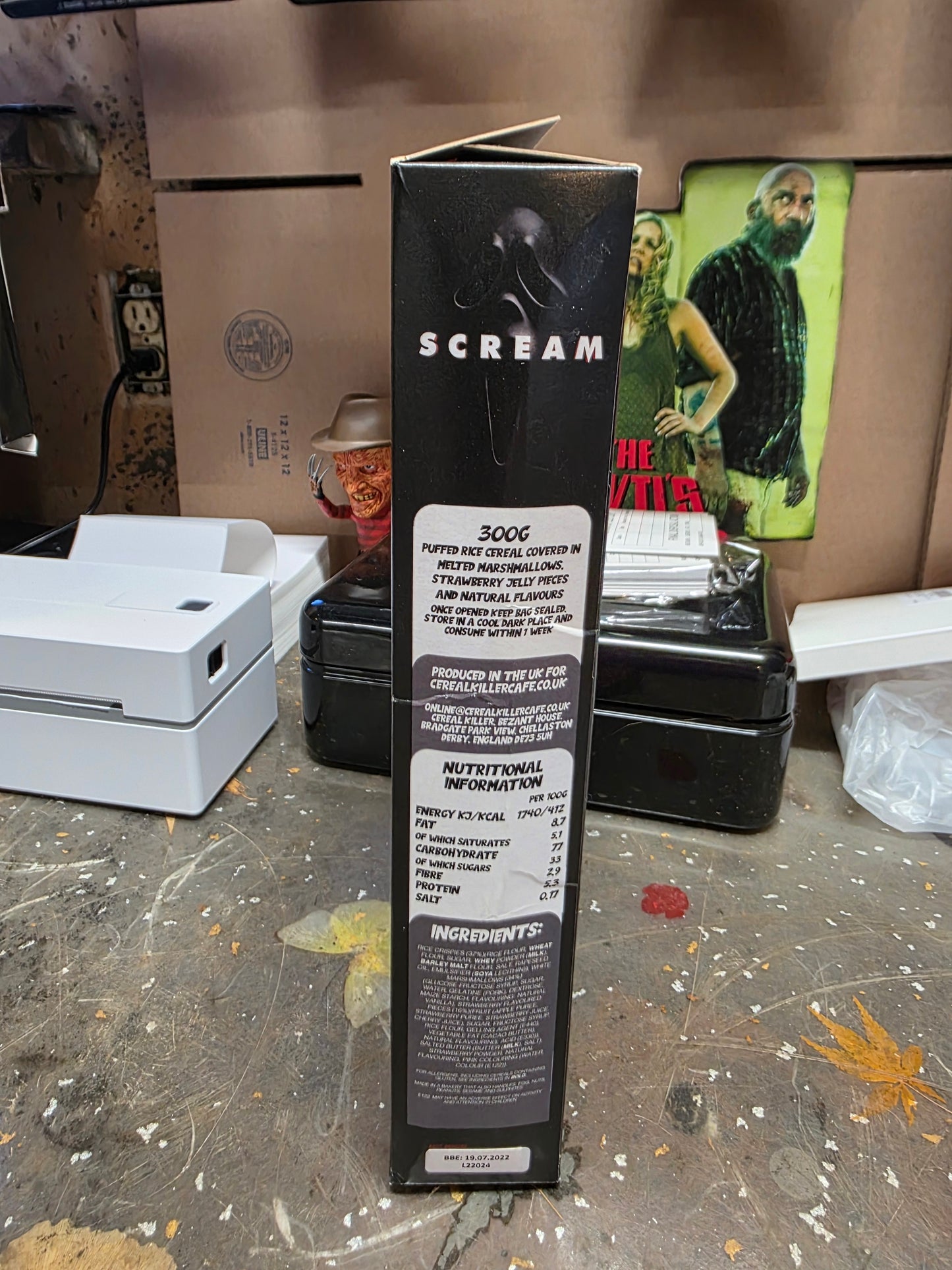 Strawberries & Scream Limited Edition Cereal by "Cereal Killer" (UNOPENED) #2
