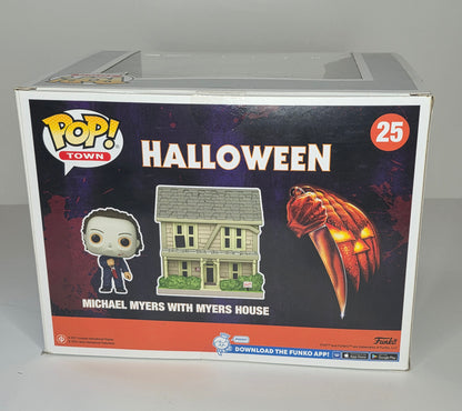 Funko Pop! Town #25 Michael Myers w/ Myers House Halloween Spirit Exclusive - City Morgue Toys & Collectibles