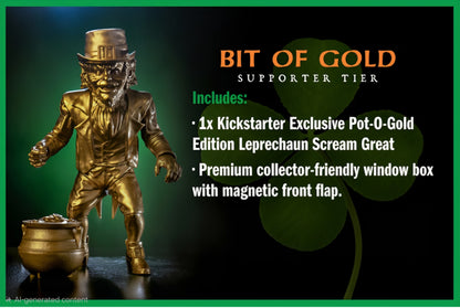 Scream Greats - Leprechaun (Pot-o-Gold Edition) - City Morgue Toys & Collectibles
