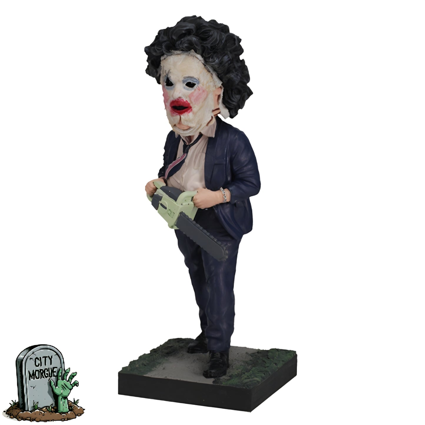 Royal Bobbles Leatherface Pretty Woman Mask Bobblehead