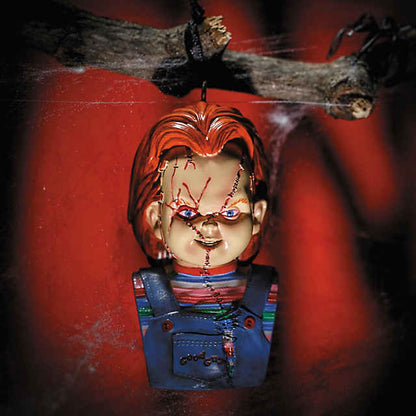 3" Child’s Play: Seed of Chucky™ Chucky Bust Resin Collectible Ornament - City Morgue Toys & Collectibles