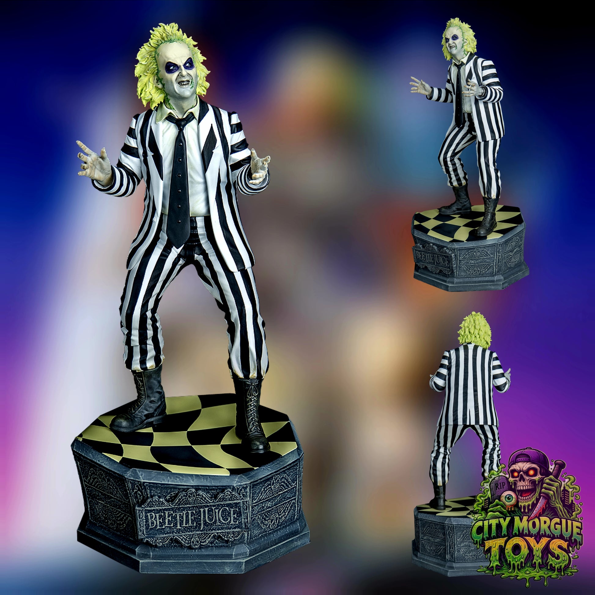 Beetlejuice - Statue (PRE-ORDER) - City Morgue Toys & Collectibles