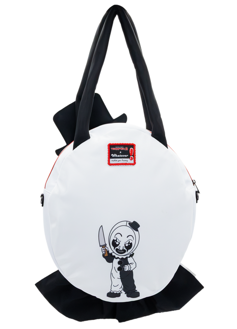 Terrifier 2 Art the Clown Oversized Head Nylon Tote Bag