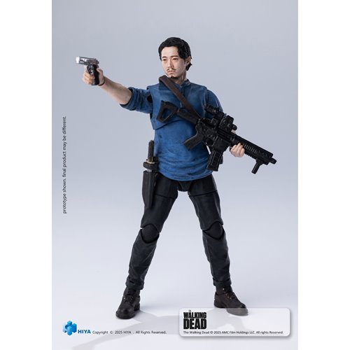 The Walking Dead Glenn Exquisite Mini Series 1:18 Scale Action Figure (PRE-ORDER) - City Morgue Toys & Collectibles