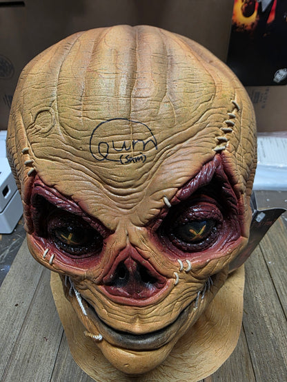 Quinn Lord AUTOGRAPHED Sam Mask (Trick R Treat) BECKETT COA - City Morgue Toys & Collectibles