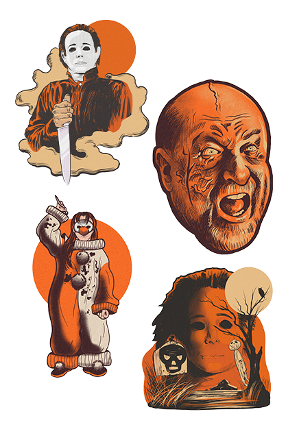 Halloween 4: The Return of Michael Myers Wall Decor - Series 1 - City Morgue Toys & Collectibles