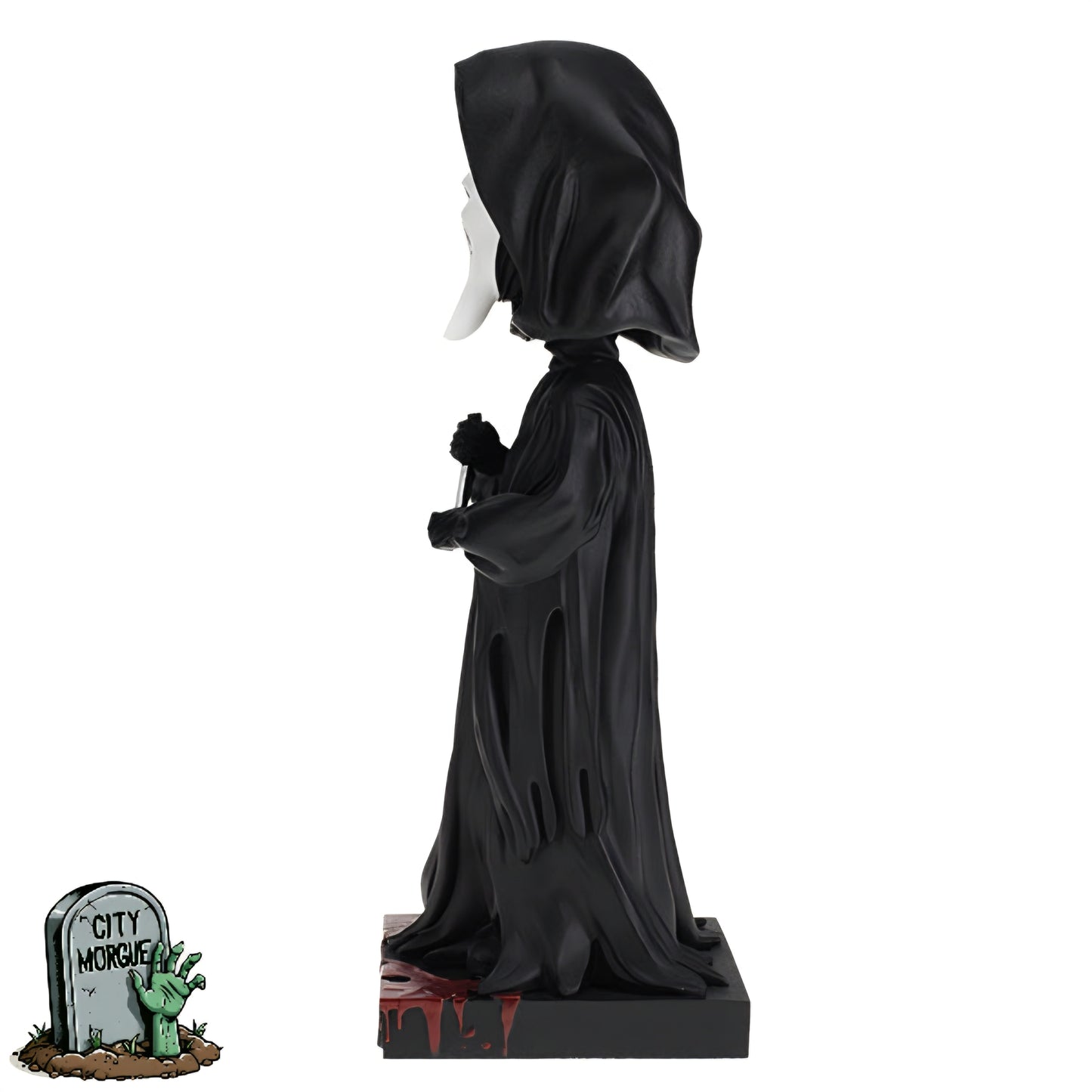 Royal Bobbles Ghost Face Collectible Bobblehead Statue