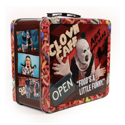 Terrifier Tin Lunch Box with Beverage Container - City Morgue Toys & Collectibles