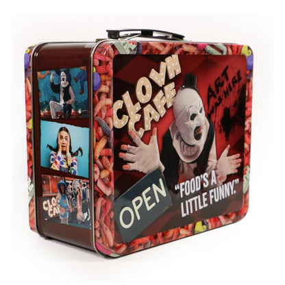 Terrifier Tin Lunch Box with Beverage Container - City Morgue Toys & Collectibles
