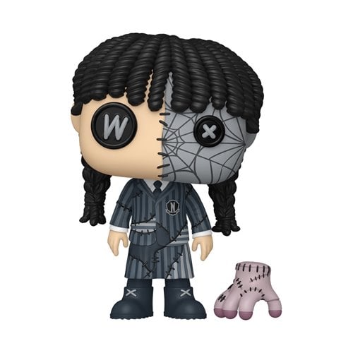 Wednesday Addams with Thing Patchwork Funko Pop! Vinyl Figure and Buddy #1942