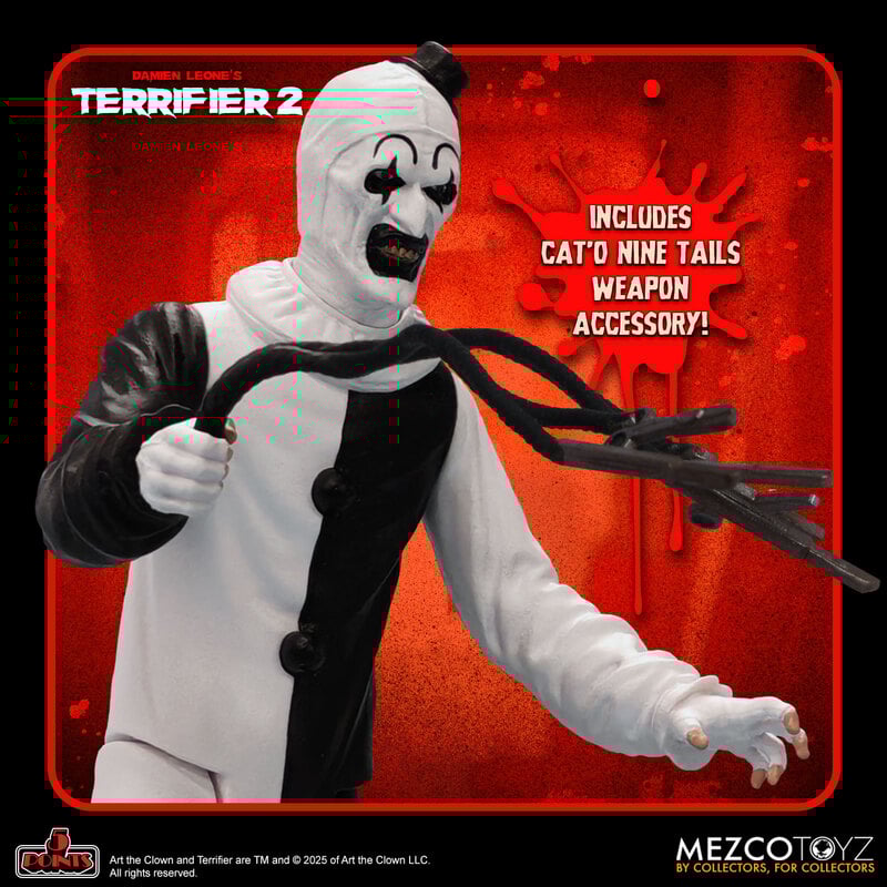 Terrifier 2 (5 Points) Art the Clown Action Figure (Pre-Order)