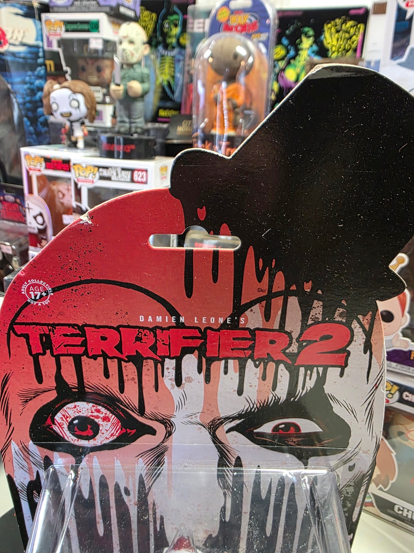 Terrifier Eye Poppin' Art the Clown (DAMAGED Box)