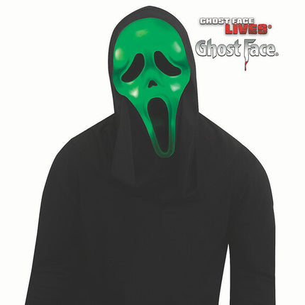 Fun World Adults Ghost Face® Color Changing Full Mask with Hood - City Morgue Toys & Collectibles