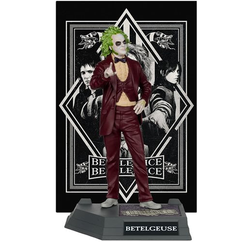 Movie Maniacs Beetlejuice Beetlejuice 6-Inch Scale Posed Figure