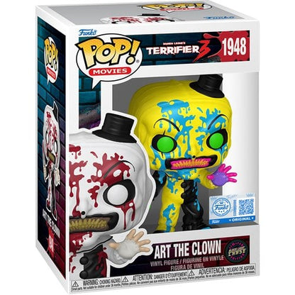 Terrifier 3 Art the Clown Bloody Funko Pop! Vinyl Figure #1948  CHASE BUNDLE - City Morgue Toys & Collectibles