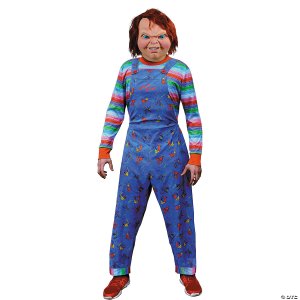 Adults Child’s Play 2™ Chucky Good Guy Costume - City Morgue Toys & Collectibles