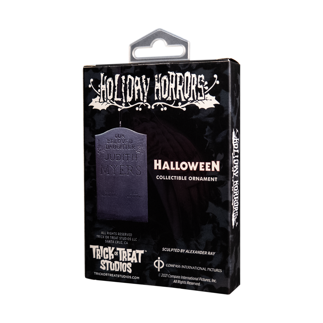 Holiday Horrors - Halloween (1978) - Judith Myers Tombstone Ornament (Pre-Order)