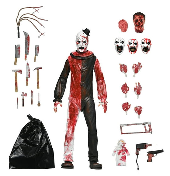 Terrifier Ultimate Blood Soaked Art The Clown - Walmart Exclusive