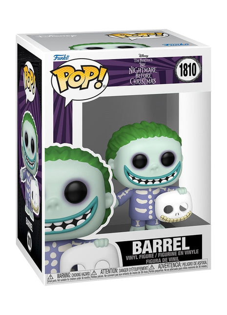 The Nightmare Before Christmas Barrel (Wave 9) Funko Pop! Vinyl Figure #1810
