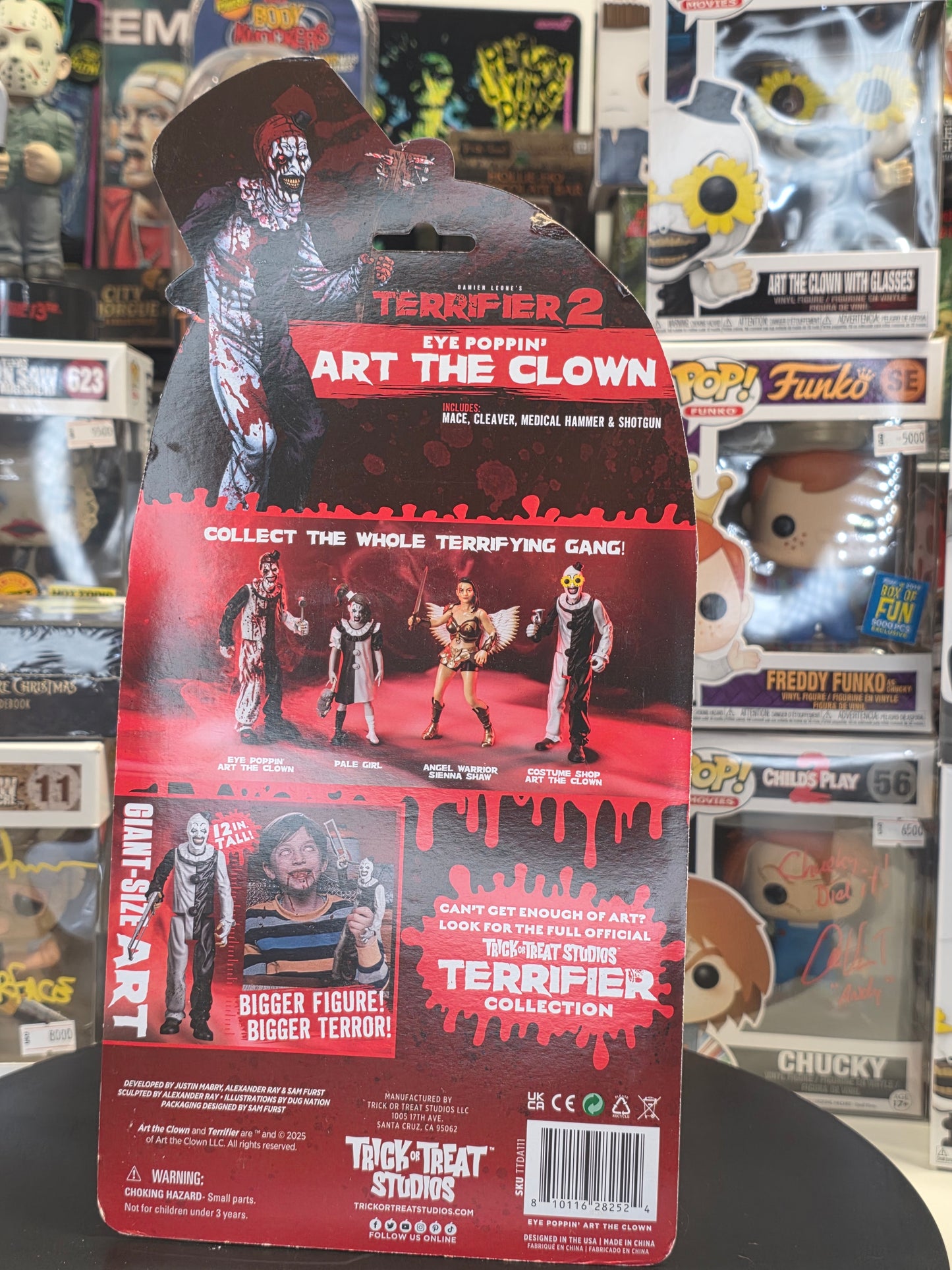 Terrifier Eye Poppin' Art the Clown (DAMAGED Box)