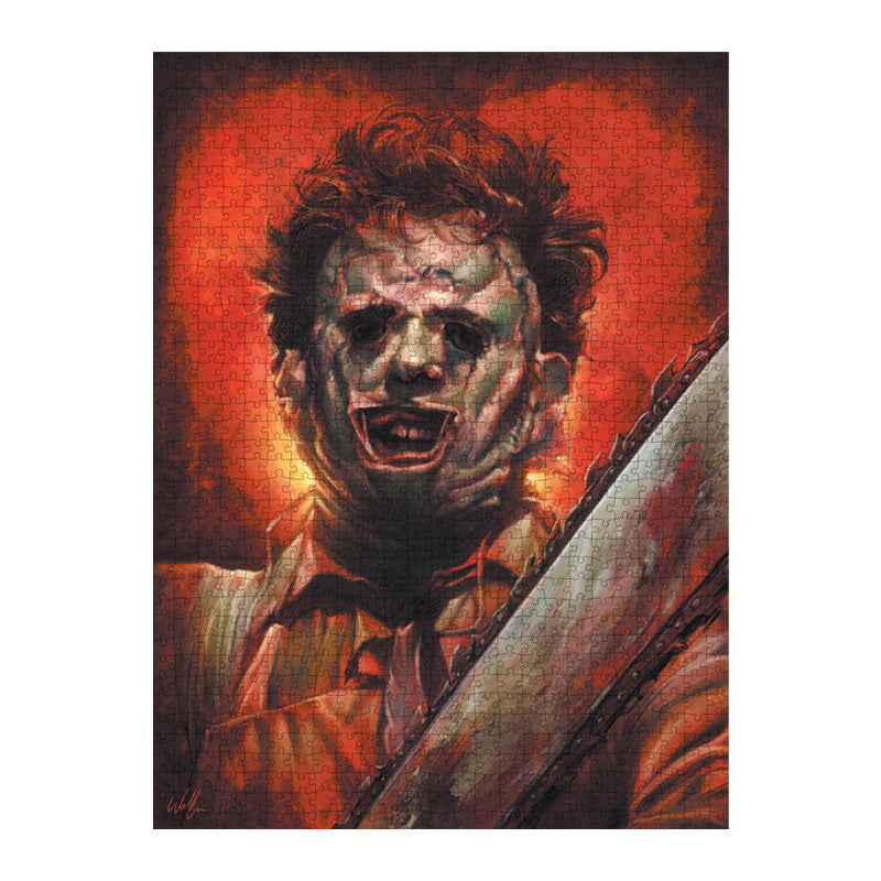 The Texas Chainsaw Massacre (1974) - Leatherface Jigsaw Puzzle (Pre-Order)