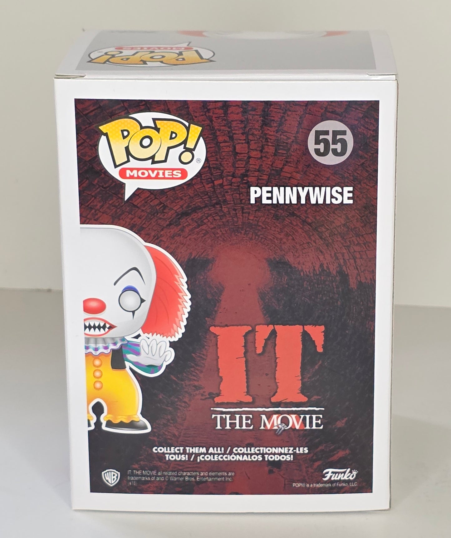 AUTOGRAPHED Pennywise Funko Pop Signed by Tim Curry with Dual COA