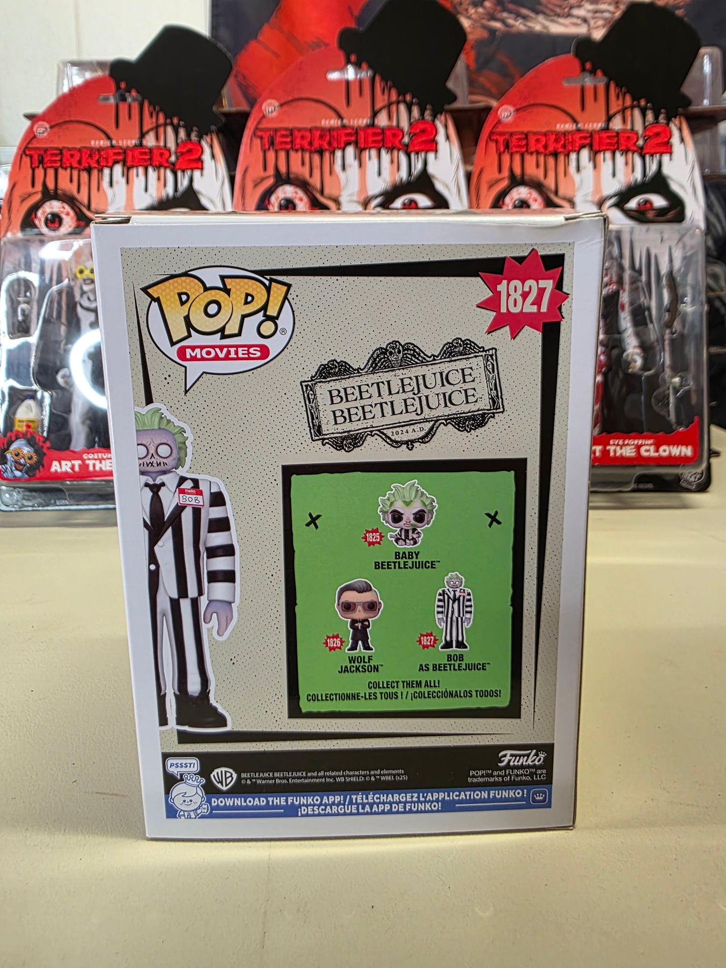 Funko Pop Bob as Beetlejuice (DAMAGED BOX)