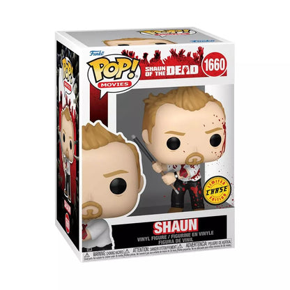 Funko Pop! Shaun of The Dead: Shaun #1660 - Chase Variant - City Morgue Toys & Collectibles