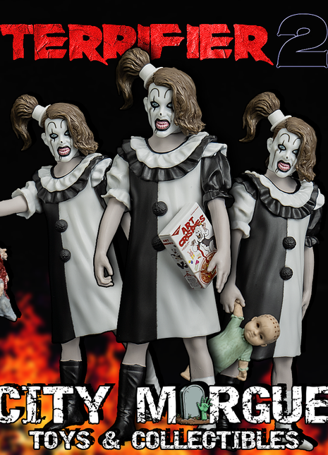 Terrifier 2 - Pale Girl - 5" Action Figure - City Morgue Toys & Collectibles