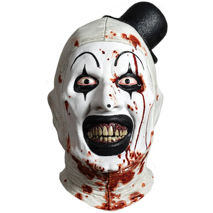 Art The Clown – Bloody Edition – Terrifier – Latex Mask - City Morgue Toys & Collectibles