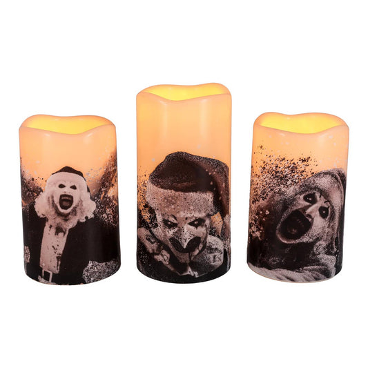 Terrifier Led Flameless Candles | Set of 3 (Pre-order)