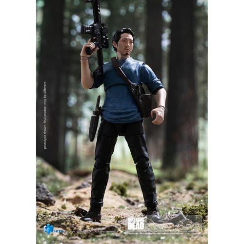 The Walking Dead Glenn Exquisite Mini Series 1:18 Scale Action Figure (PRE-ORDER) - City Morgue Toys & Collectibles