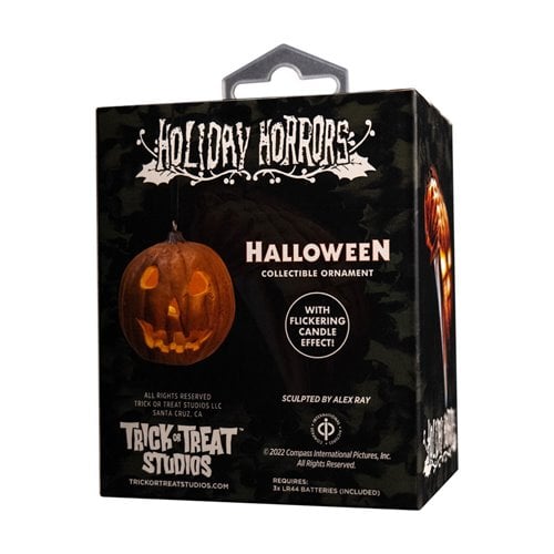 Halloween (1978) Jack O'Lantern Pumpkin Light-Up Ornament (Pre-Order)