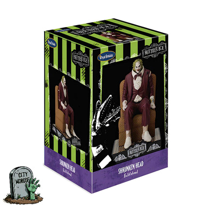 Royal Bobbles Beetlejuice Shrunken Head Bobblehead