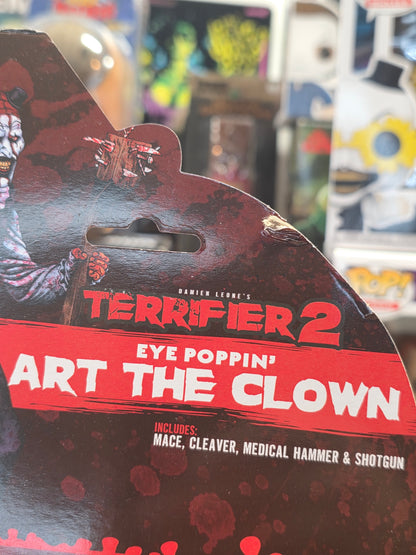 Terrifier Eye Poppin' Art the Clown (DAMAGED Box) - City Morgue Toys & Collectibles