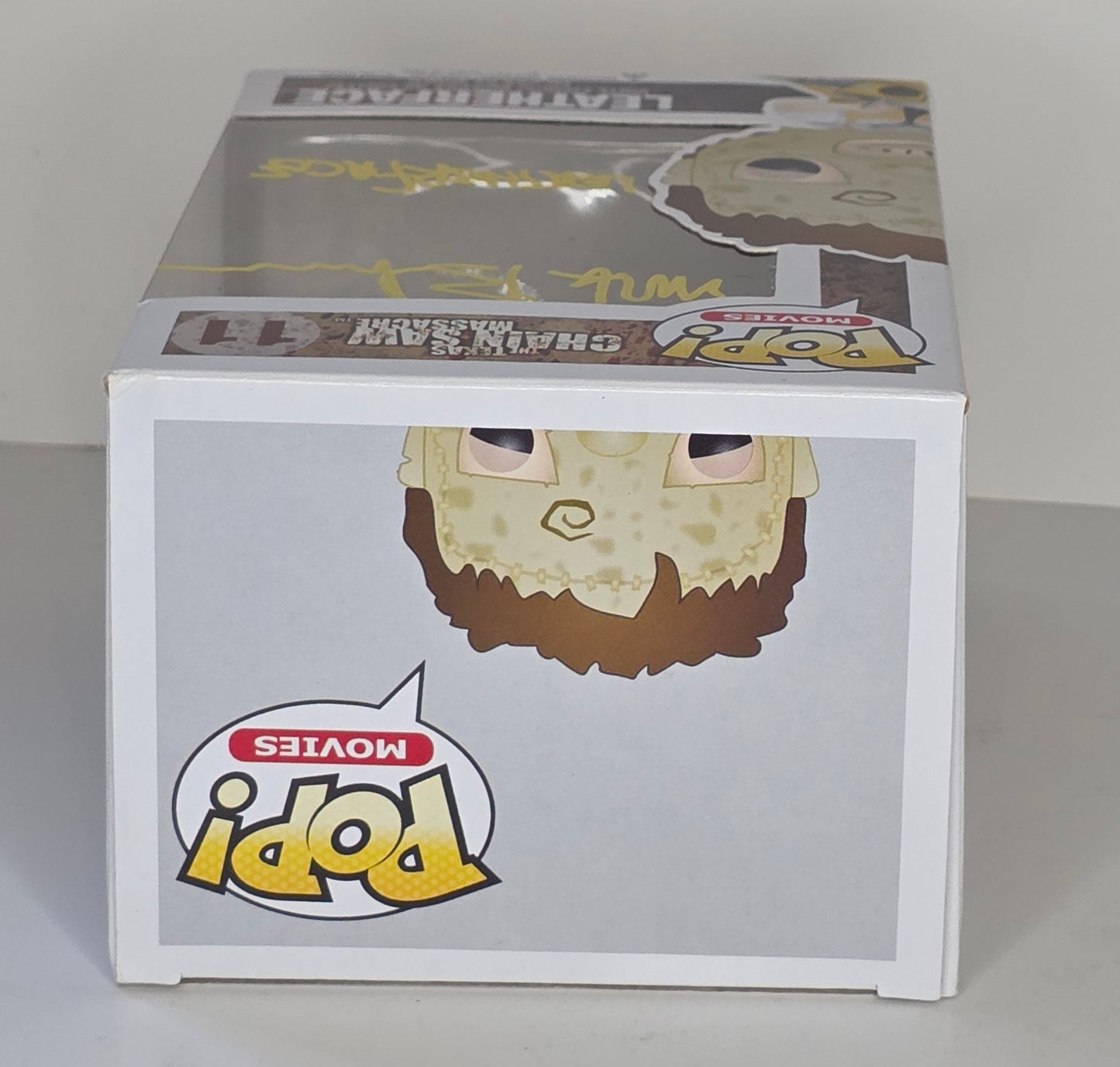 AUTOGRAPHED Leatherface Funko Pop Signed by Mark Burnham