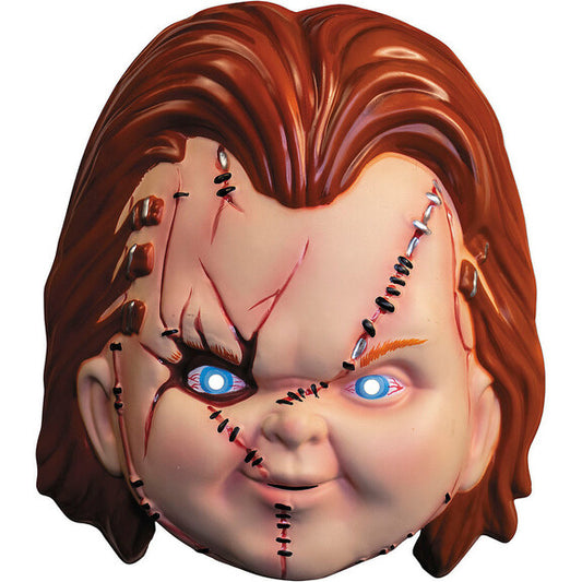 Adults Seed of Chucky™ Chucky Vacuform Plastic Mask - One Size - City Morgue Toys & Collectibles