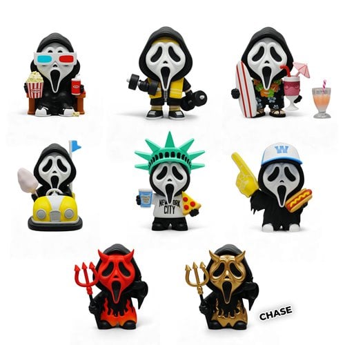 Ghost Face in Different Places 3-Inch Blind Box Vinyl Figure (Pre-Order)
