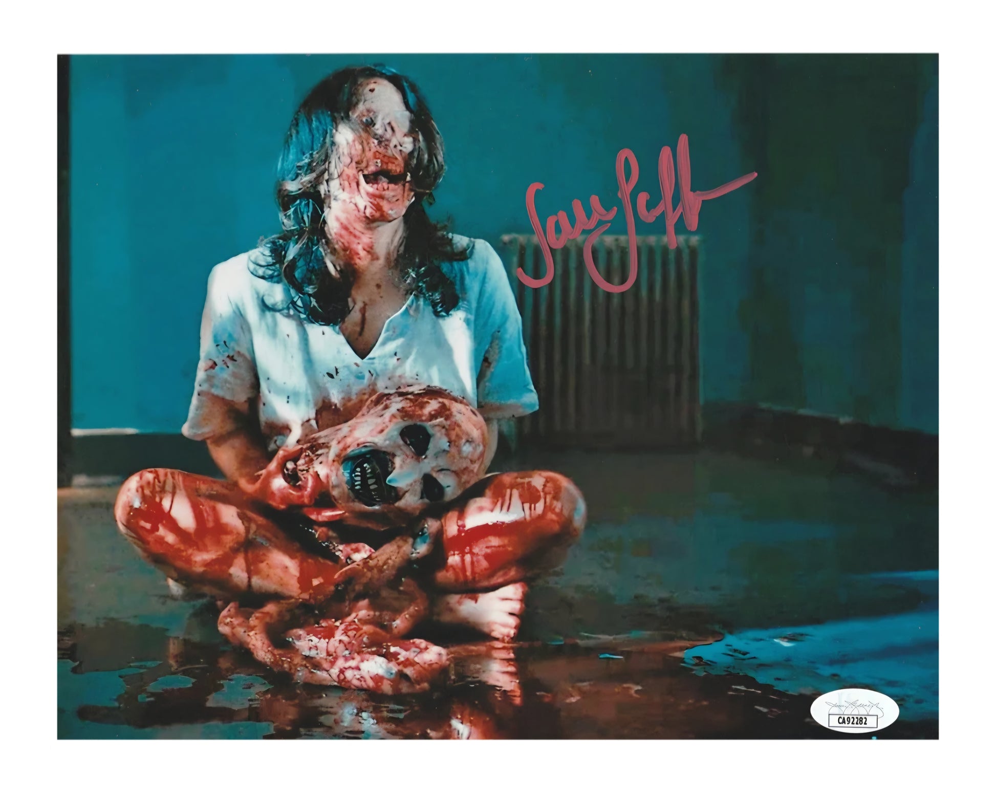 Terrifier Samantha Scaffidi signed 8x10 JSA - City Morgue Toys & Collectibles