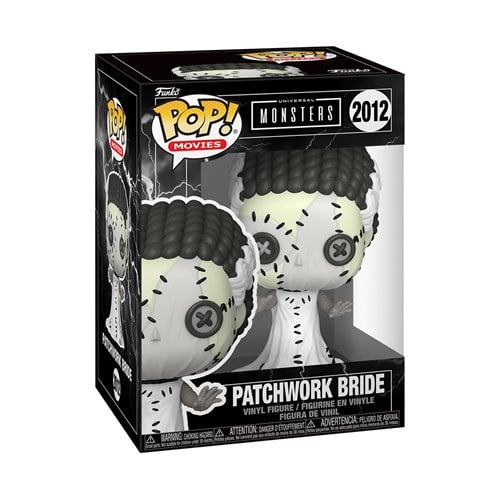 Universal Monsters Bride of Frankenstein Patchwork Funko Pop! Vinyl Figure (PRE-ORDER) - City Morgue Toys & Collectibles