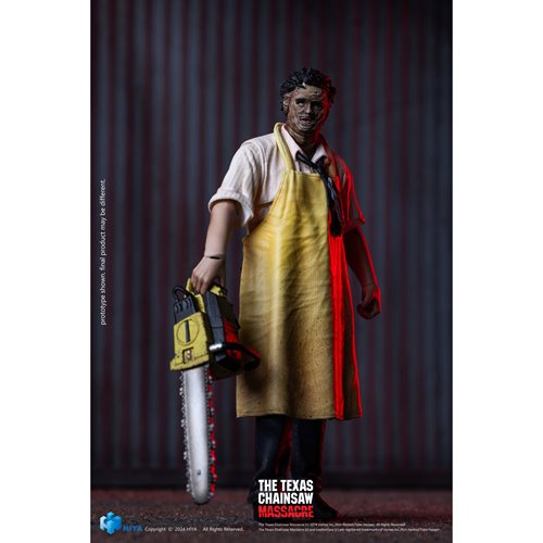 Texas Chainsaw Massacre 1974 Leatherface Mask Standard Ver. Exquisite Mini 1:18 Scale Action Figure
