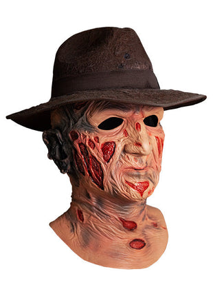 A Nightmare on Elm Street - Deluxe Freddy Krueger Mask with Fedora Hat