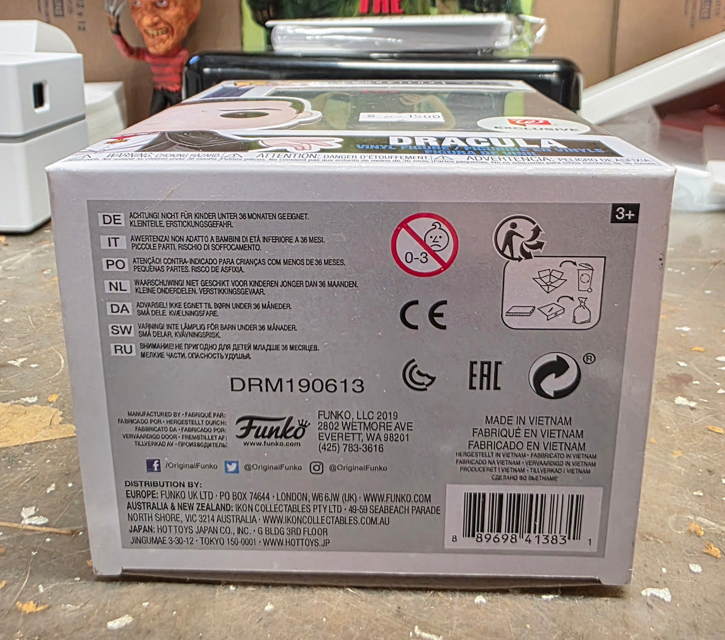 Dracula Funko Pop #799 Walgreens Exclusive