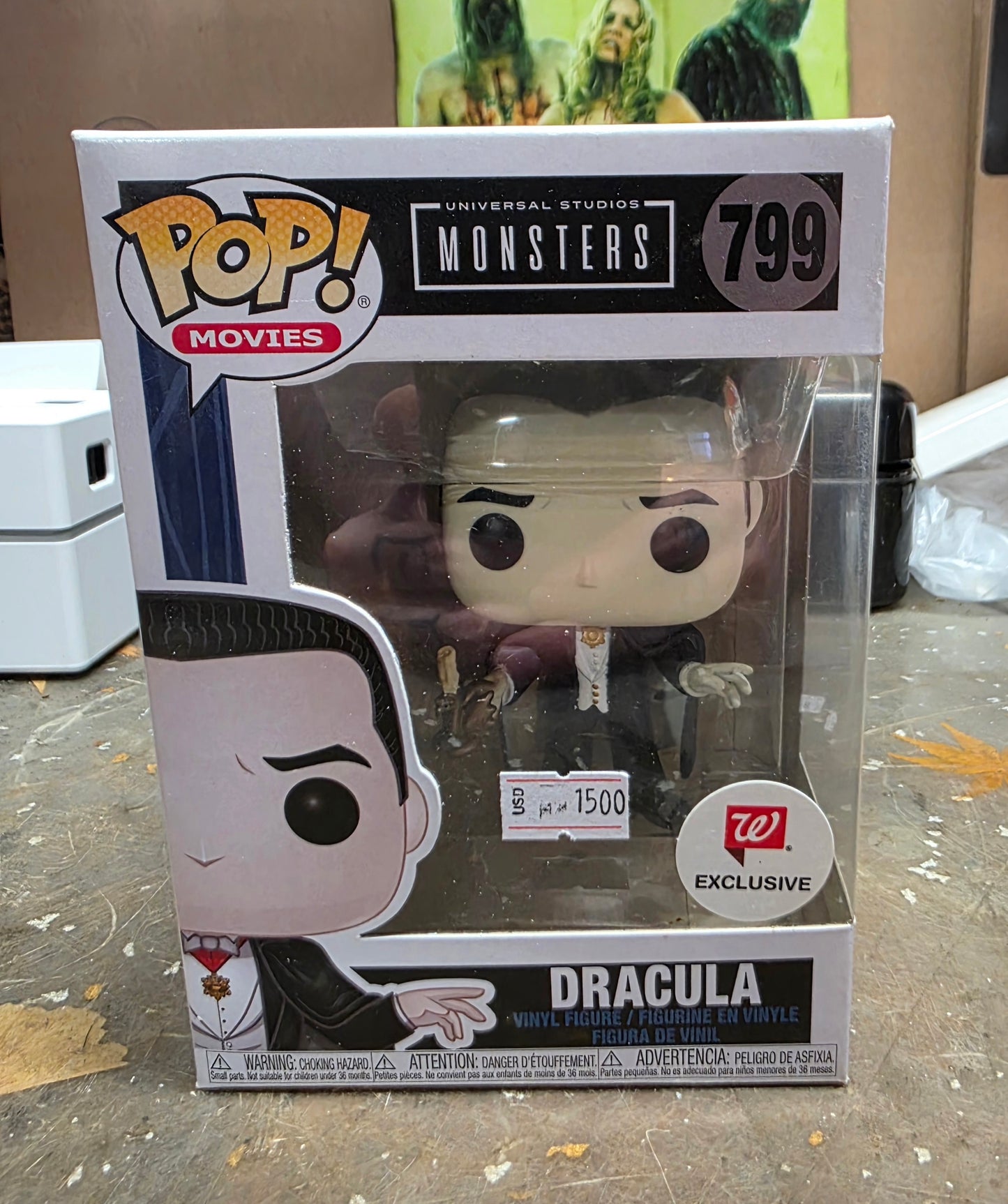 Dracula Funko Pop #799 Walgreens Exclusive