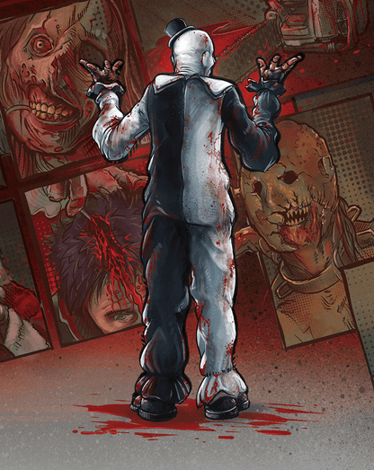 ART ATTACK - Terrifier Collector's Edition Boxset (4 Movie +Slipcases +Book +Brick Set +VHS +Sunglasses) 4K & Blu-ray - City Morgue Toys & Collectibles