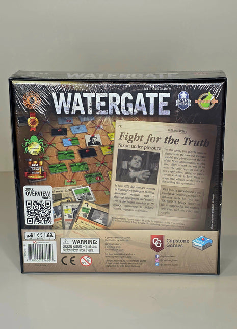 Watergate Board Game (New in Box) - City Morgue Toys & Collectibles