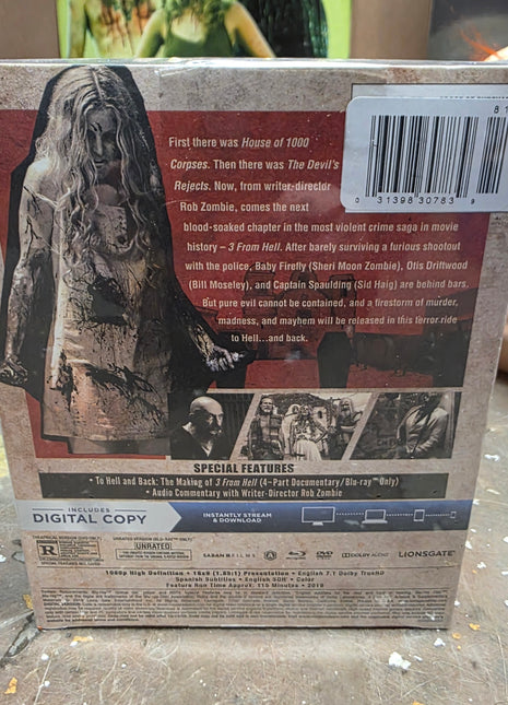 3 From Hell BLU-RAY + T-SHIRT Limited Edition Gift Set *New/Sealed* Walmart Exclusive - City Morgue Toys & Collectibles