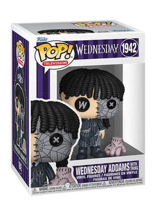 Wednesday Addams with Thing Patchwork Funko Pop! Vinyl Figure and Buddy #1942 *PRE-ORDER*